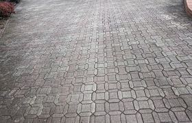 Nettoyage d'allée